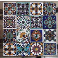 کاشی سنتی کاشی شابلنی کاشی تک گل کاشی مسجدی|مصالح و تجهیزات ساختمان|اصفهان, طامه|دیوار