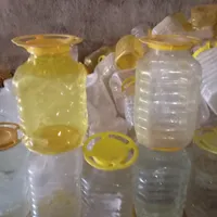 تعداد 2000 عدد جار دبه پلاستیکی 10 کیلویی دسته 2