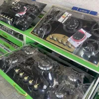 اجاق گاز ۵شعله صفحه شیشه رومیزی مدل M8