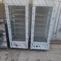 فر گردان گرمکن ساندویچی غذا *جوجه گرمخانه پیراشکی