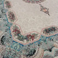 دو تخته فرش ۹متری ۱۲۰۰ شانه هالیدی گل برجسته|فرش|تهران, مشیریه|دیوار