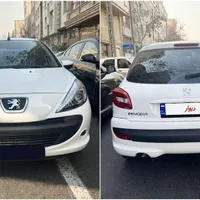 ۲۰۷ tu5p دنده اتومات سقف فلزی فروش فوری