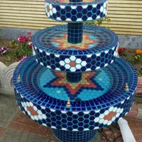 آبنما کاشیکاری،سرامیکی، فواره ای، چراغ خور|مصالح و تجهیزات ساختمان|سلمان‌شهر, |دیوار