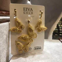 نیم ست  طلا پروانه|جواهرات|کاشان, بازار کاشان|دیوار