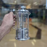 فرنچ پرس استیل دمنوش ساز قهوه ساز فوم سازشیرنسکافه|قوری، کتری، قهوه‌ساز دستی|تهران, فلسطین (میدان انقلاب)|دیوار
