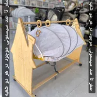 گهواره کلبه ای کد12 /سیسمونی/شهرک پردیس/دولت آباد|تخت و صندلی بچه|کرمانشاه, |دیوار
