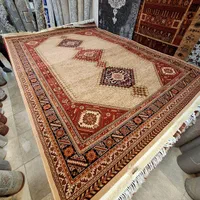 فرش۶ متری خشتی سنتی رنگ لاکی ۷۰۰ شونه|فرش|مشهد, امیر|دیوار