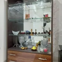 بوفه آینه دار|بوفه، ویترین، کنسول|اهواز, زیتون کارمندی|دیوار