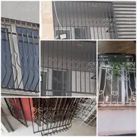 حفاظ پشت پنجره و حفاظ درب  آماده فاز ۱۱.۸.۹.۵|مصالح و تجهیزات ساختمان|پردیس, |دیوار