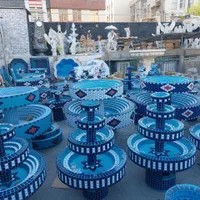 آبنما کاشیکاری فرشتگان چراغخور فواره دار|مصالح و تجهیزات ساختمان|کرمانشاه, |دیوار