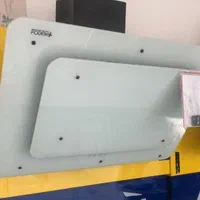 هود لمس کنترولی سفید موتور فلز