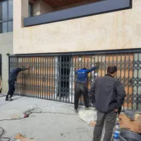 حفاظ ایمن و زیبا تراکم بالا درب آکاردئون|مصالح و تجهیزات ساختمان|شیراز, شهرک بزین|دیوار