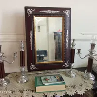 آینه شمعدان شیک|آینه|اردبیل, |دیوار