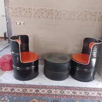 صندلی بشکه ای مناسب برای کافه و خونه باغ