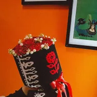 دسته گل روبانی،ماندگاری ابدی|گل مصنوعی|مهاباد (آذربایجان غربی), |دیوار