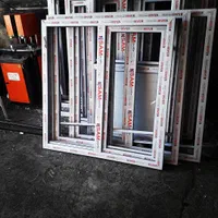تولیدونصف انواع درب وپنجره دوجدارهUPVC