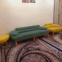 مبل راحتی ۷نفره سنگی|مبلمان خانگی و میز عسلی|تهران, باغ خزانه|دیوار