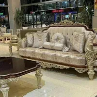 مبل نیو گلایل (تهران راد)کلاف تمام چوب راش وگردو