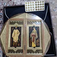 تخته نرد و شطرنج تمام خاتم کاری|کلکسیون و سرگرمی|مشهد, کارمندان دوم|دیوار