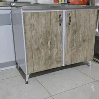 کابینت تمام فلزی نو با سینک نو|مصالح و تجهیزات ساختمان|یزد, |دیوار