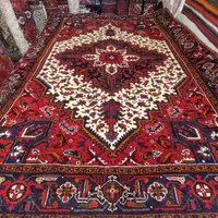 چهارتا یک رنگ فرش مدکرم