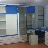 تعمیرات وساخت کتابخانه کمد و دکوراسیونMDF ام دی اف|کتابخانه، شلف، قفسه‌های دیواری|اصفهان, خرم|دیوار