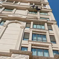 پیچ رولپلاک سنگ نما شستشو رنگ نصب چراغ راپل طناب|خدمات پیشه و مهارت|کرج, مصباح|دیوار