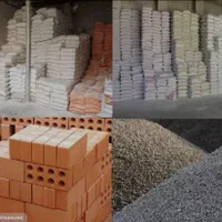 مصالح ساختمانی شن گچ اجر لفتون زبره سیمان پوکه