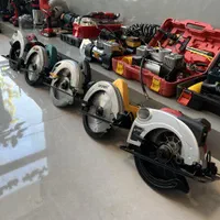 اره سینی دیسکی گرد بر بشقابی با تیغ