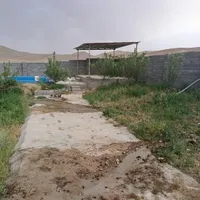 باغچه اماده+استخر