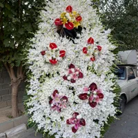 تاج گل دسته گل افتتاحیه نمایشگاه ترحیم تاجگل b11|گل و گیاه طبیعی|تهران, شهرک محلاتی|دیوار