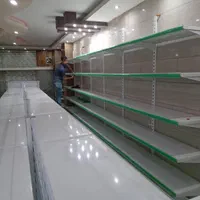 قفسه سوپری وفروشگاهی//ستون دیوارکوب // لچکی محکم|فروشگاه و مغازه|تهران, تهرانپارس شرقی|دیوار