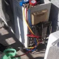 گاز گیری نشت گیری کولر پنجرای و دوتیکه