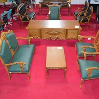میز اداری مدیریت کلاسیک مدل بلژیکی ست سلطنتی