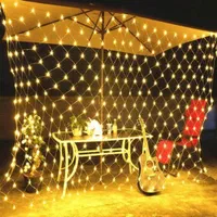 ریسه تور 3 متر در 3 متر تراکم 360 LED لونه زنبوری|ریسه و چراغ تزئینی|کرج, اصفهانی‌ها|دیوار