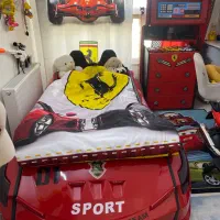 تخت و کمد  مدل ماشین|تخت و سرویس خواب|تبریز, |دیوار