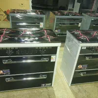 اجاق گاز طرح فر صفحه شیشه ای hekvan