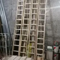 نردبان چوبی یک طرفه و دوطرفه