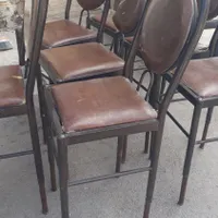 فروش تعداد ۴ عدد صندلی فلزی