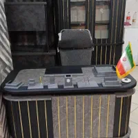 مبل اداری تمام چرم با ضمانت|دفتر کار|قدس, |دیوار