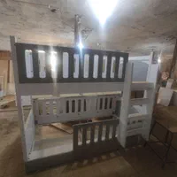 تخت دوطبقه وکیوم|تخت و سرویس خواب|شریفآباد, |دیوار