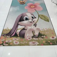 گلیم فرش بچگانه طرح سه بعدی