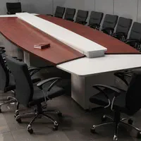 میزکنفرانس دفترشرکتی بنگاه گوزنیMDFوکیوم مدل ۱۲۱