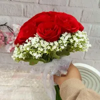 دسته گل عروسی/دسته گل عقد/دسته گل مصنوعی|گل مصنوعی|اهواز, دغاغله|دیوار