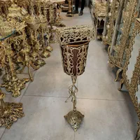 سطل برنزی جا دستمال کاغذی برنزی برنجی اصل برنز|صنایع دستی و سایر لوازم تزئینی|اصفهان, دارک|دیوار
