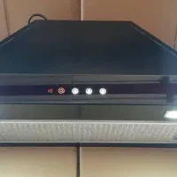 هود آشپزخانه مدرن / گاز 5 شعله استیل