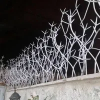 حفاظ مشکی لیلیومی شاخگوزنی نرده ای درب پنجره|مصالح و تجهیزات ساختمان|شیراز, دوکوهک|دیوار