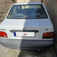 پراید سفید مدل ۸۰