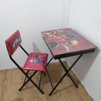 میز تحریر باکس دار و صندلی تاشو در طرحهای متنوع