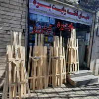 ۳ سه پایه نقاشی پایه تخته وایت برد پایه بوم چوبی|لوازم التحریر|مشهد, هفده شهریور|دیوار